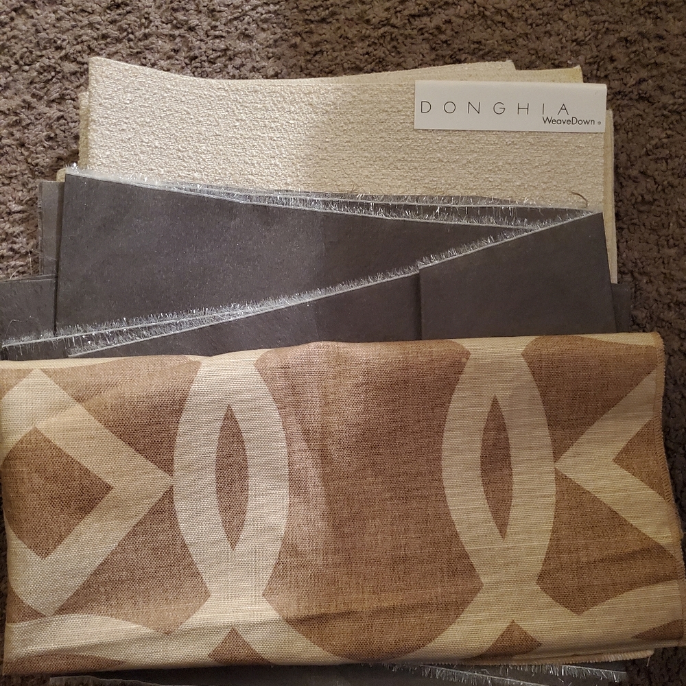 Donghia WeaveDown Cream Squares